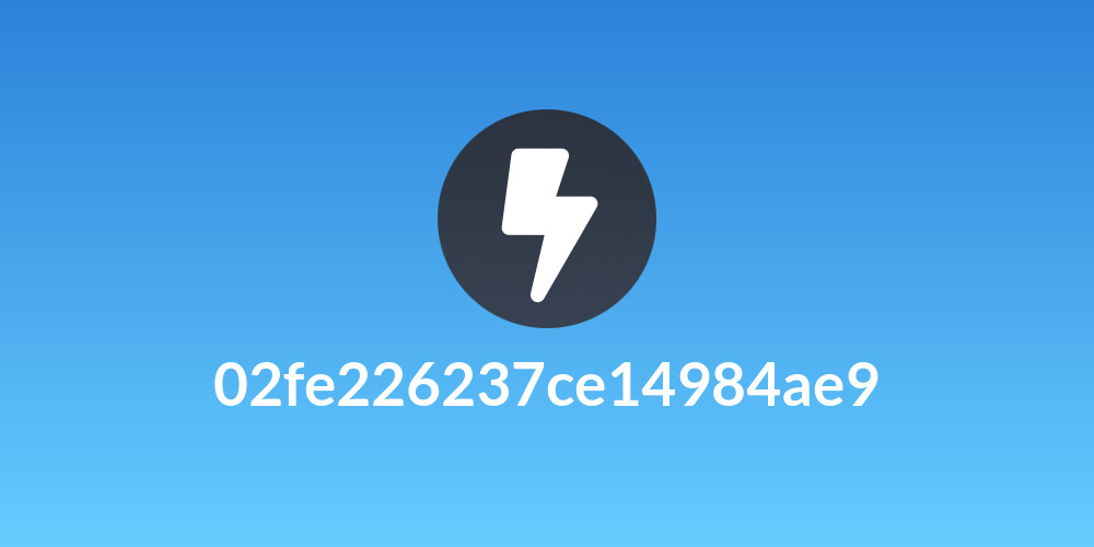 02fe226237ce14984ae9