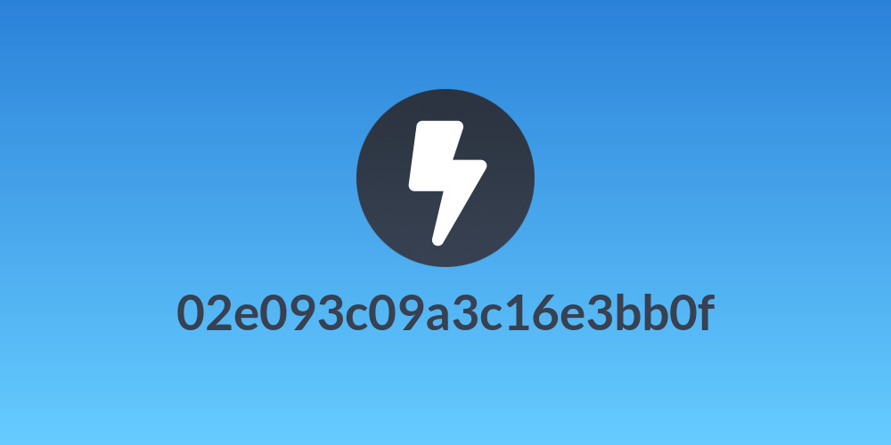 02e093c09a3c16e3bb0f