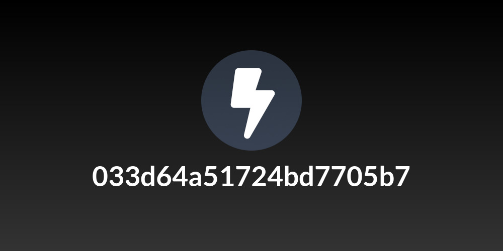 033d64a51724bd7705b7