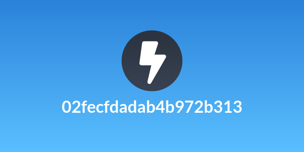 02fecfdadab4b972b313