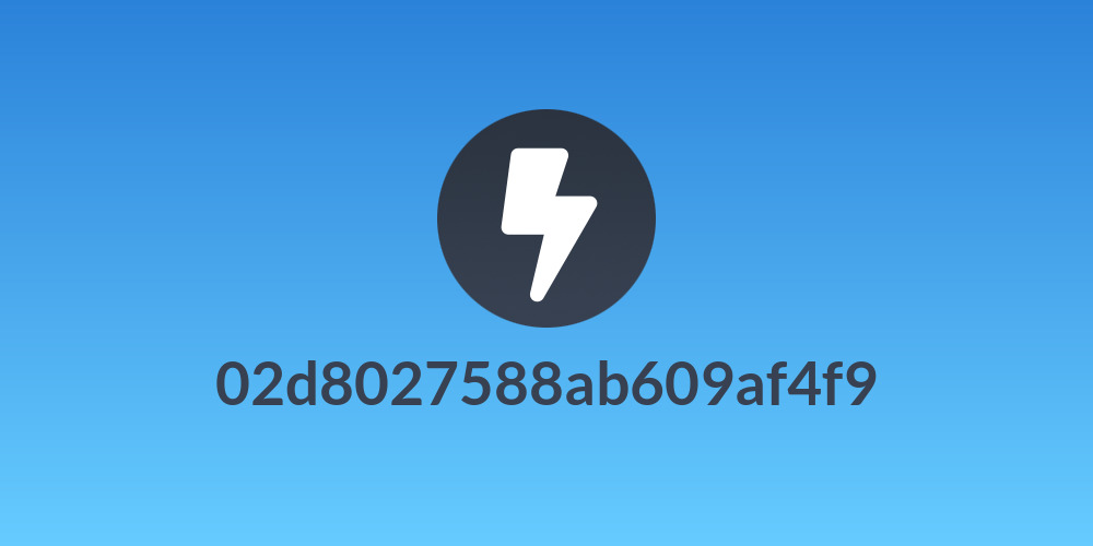 02d8027588ab609af4f9