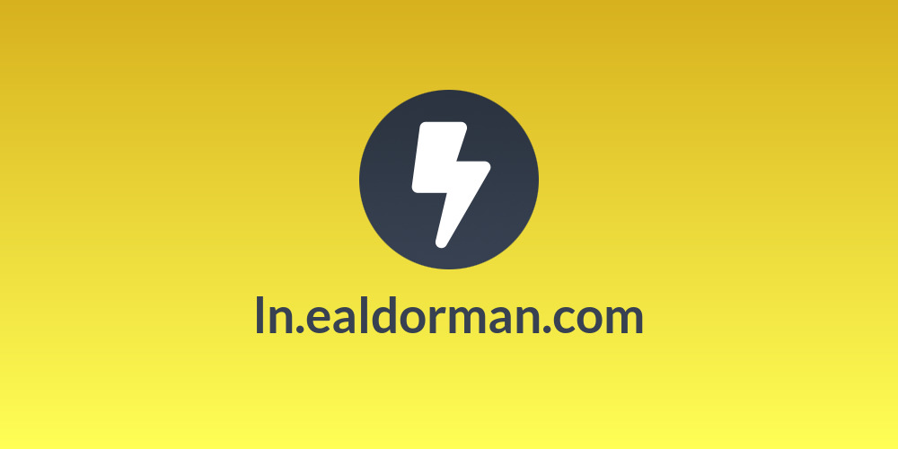 ln.ealdorman.com