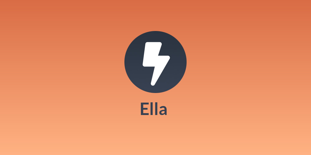 Ella 🐾