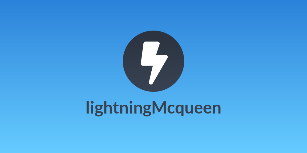 lightningMcqueen