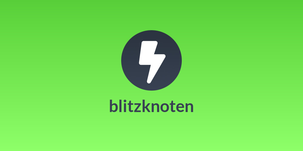 blitzknoten