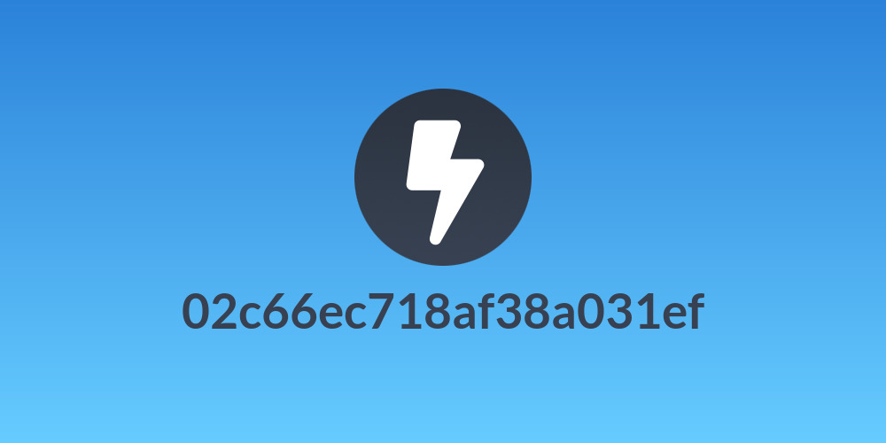 02c66ec718af38a031ef