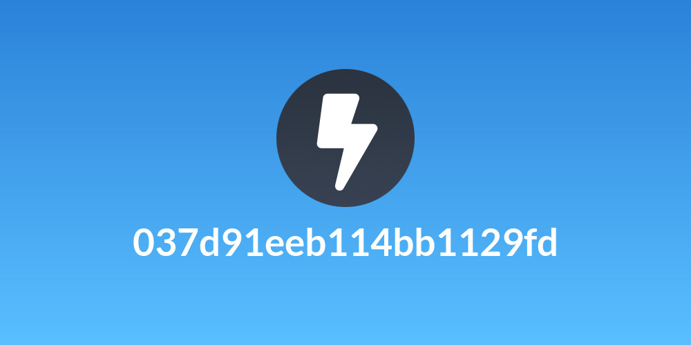 037d91eeb114bb1129fd