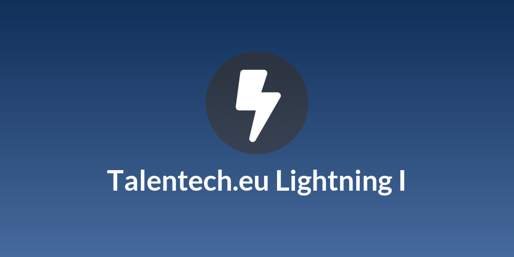 Talentech.eu Lightning I