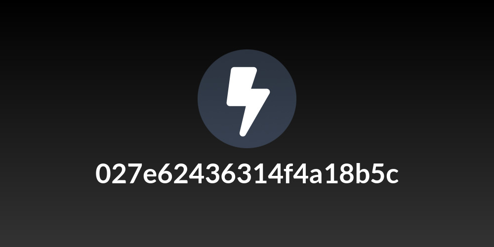 027e62436314f4a18b5c