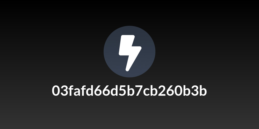 03fafd66d5b7cb260b3b