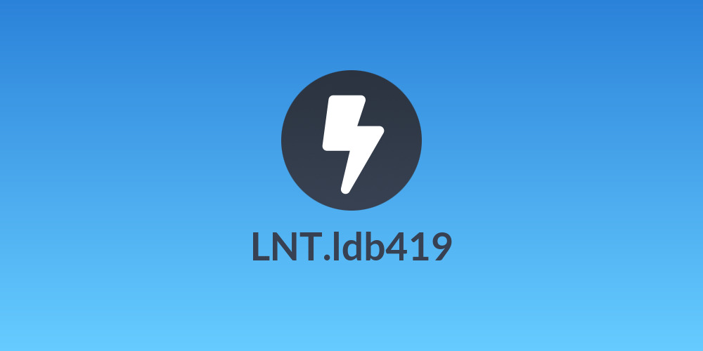 LNT.ldb419