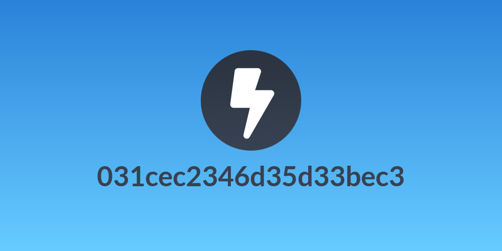 031cec2346d35d33bec3