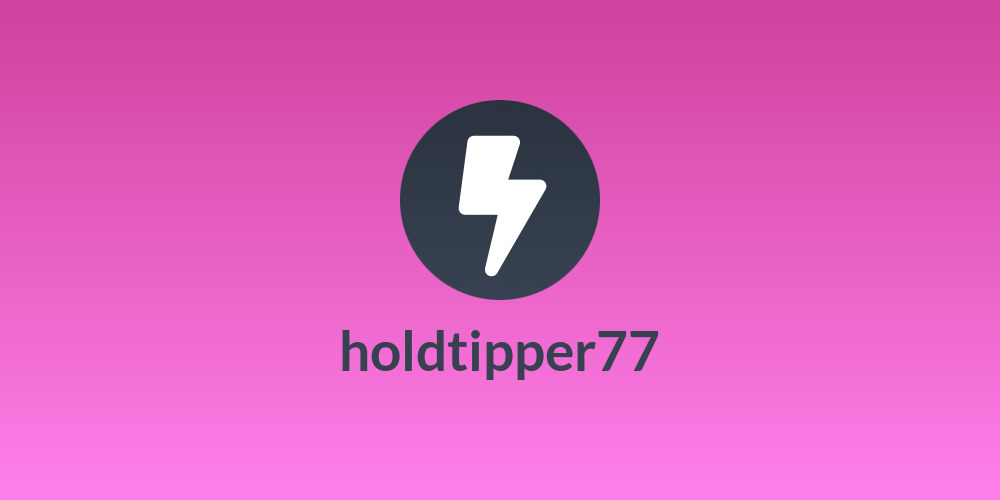 holdtipper77