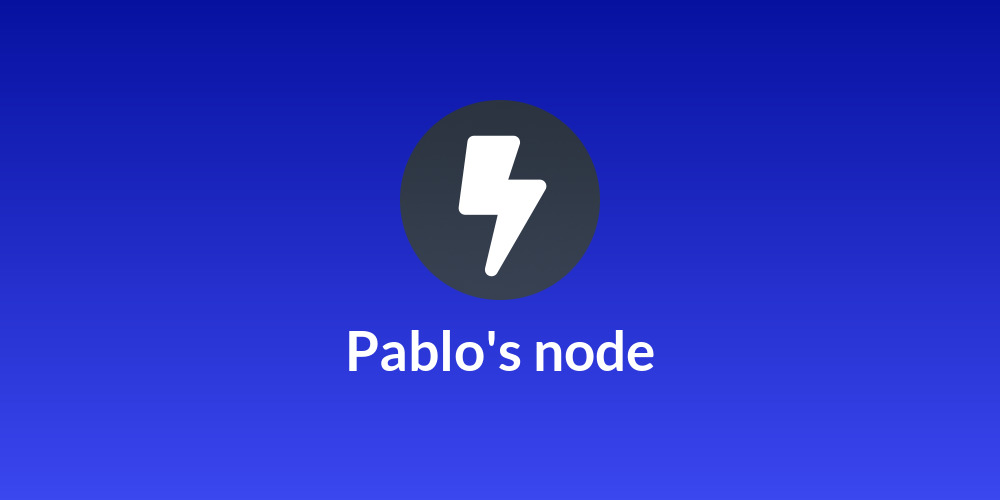 Pablo's node
