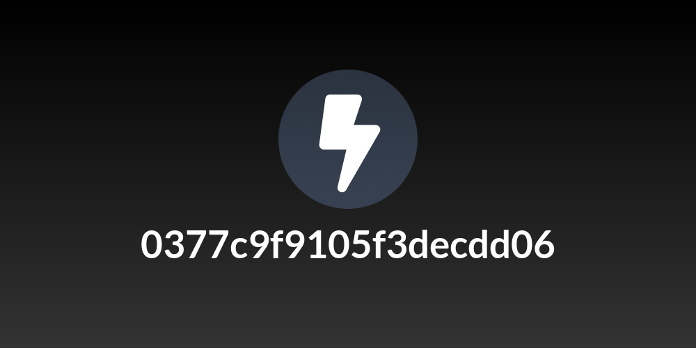 0377c9f9105f3decdd06