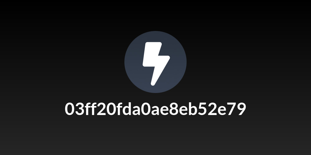 03ff20fda0ae8eb52e79