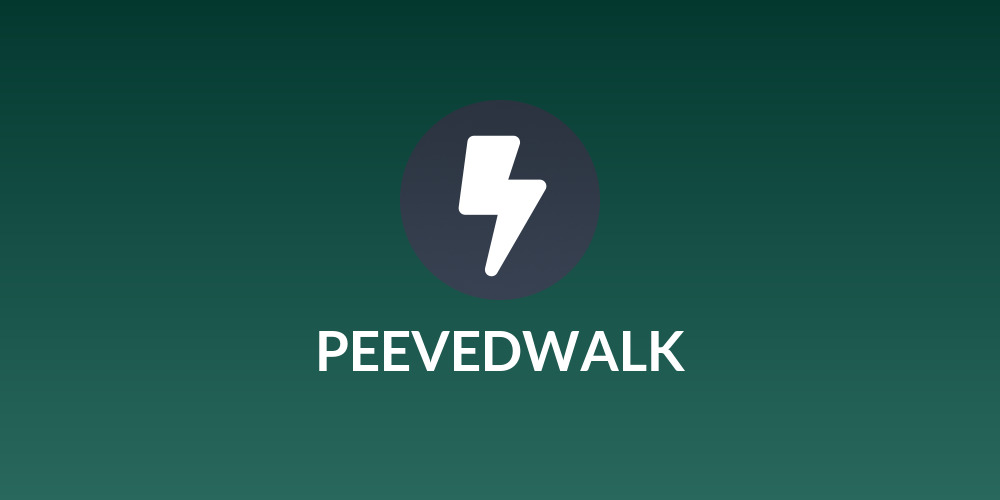 PEEVEDWALK