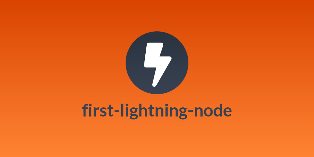 first-lightning-node