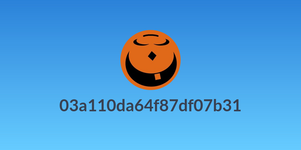 03a110da64f87df07b31