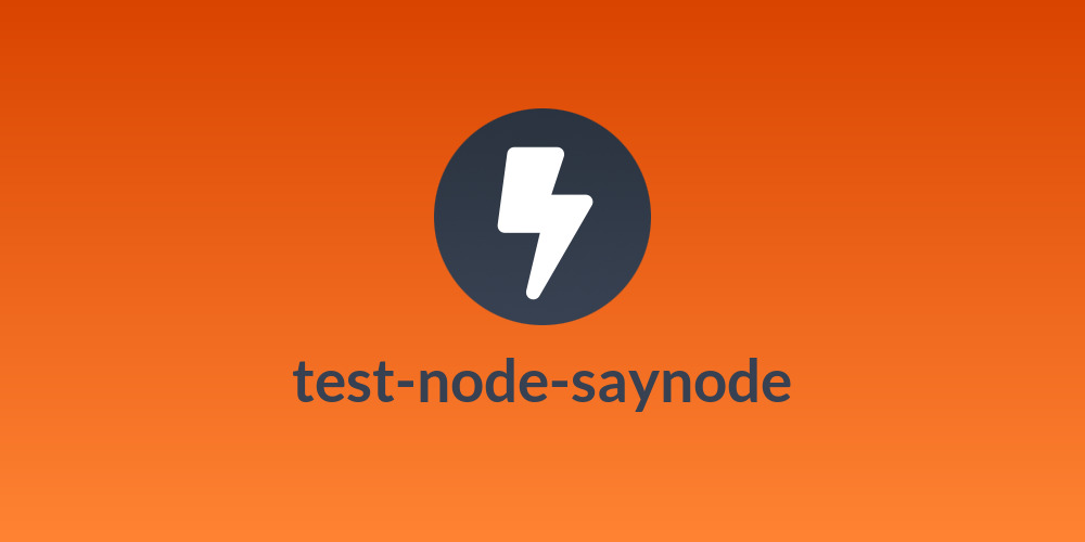 test-node-saynode