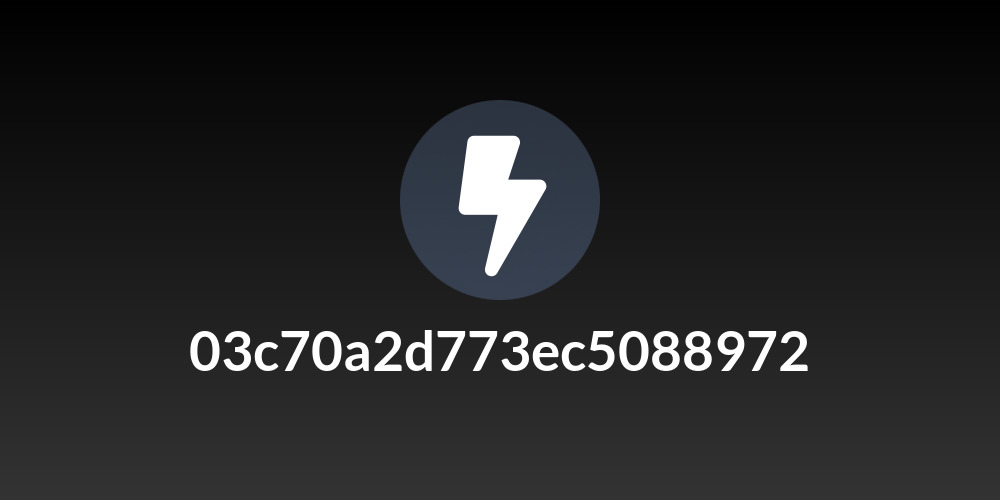 03c70a2d773ec5088972