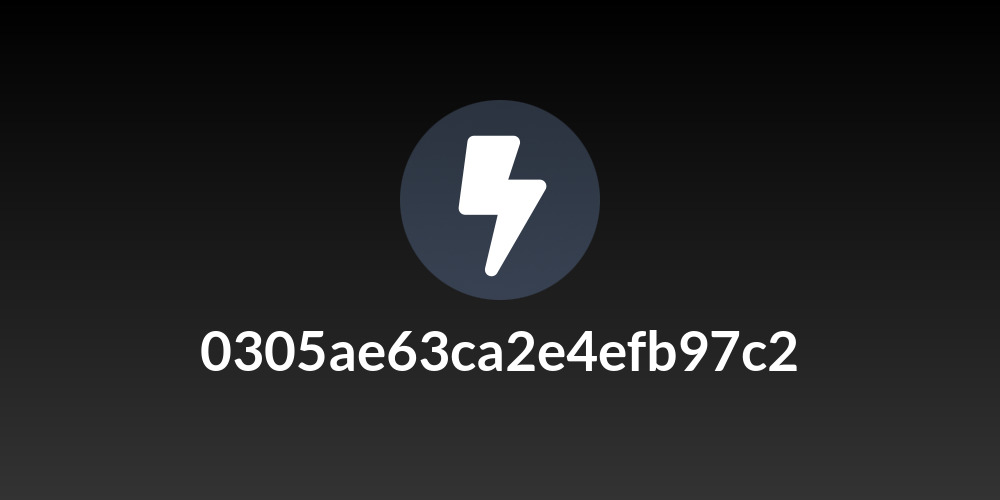 0305ae63ca2e4efb97c2