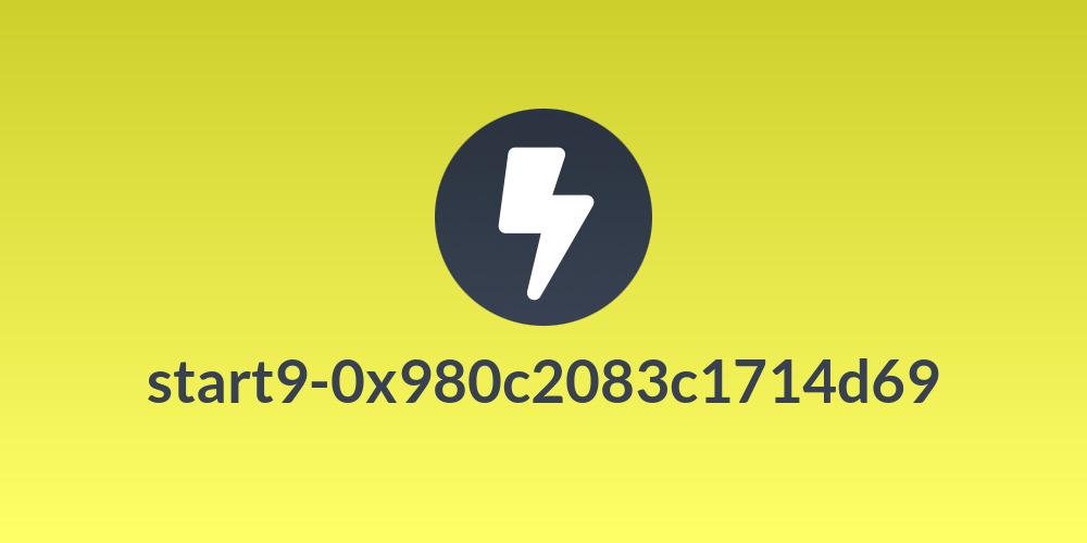 start9-0x980c2083c1714d69