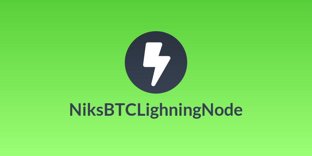 NiksBTCLighningNode