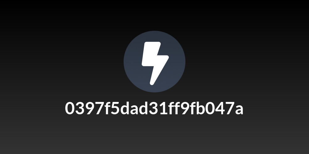 0397f5dad31ff9fb047a