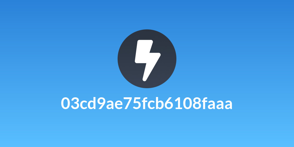 03cd9ae75fcb6108faaa