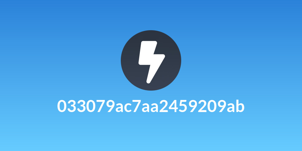 033079ac7aa2459209ab