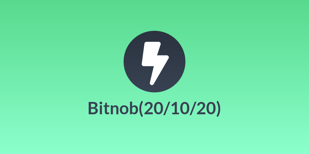 Bitnob(20/10/20)