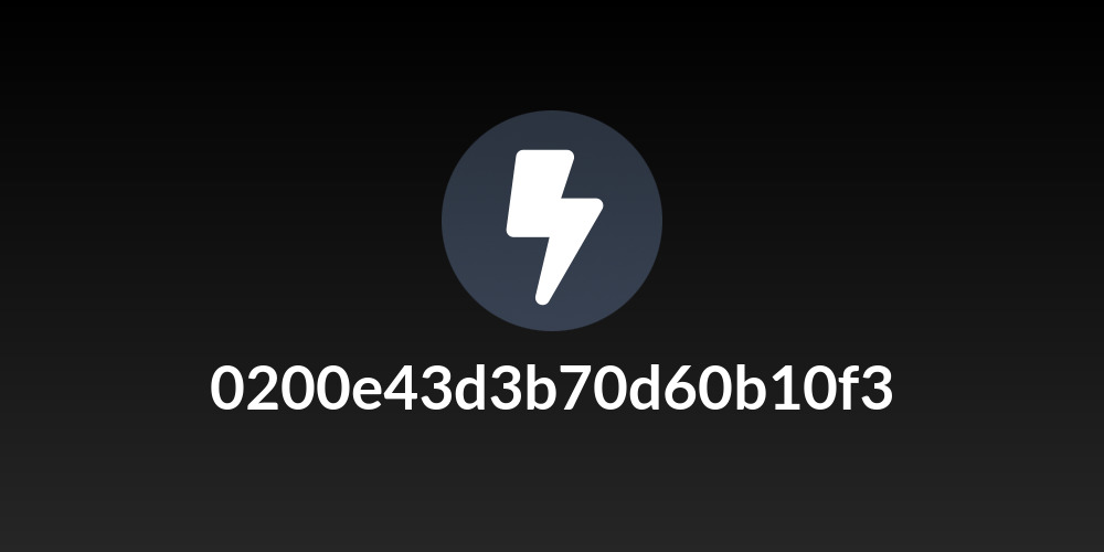 0200e43d3b70d60b10f3