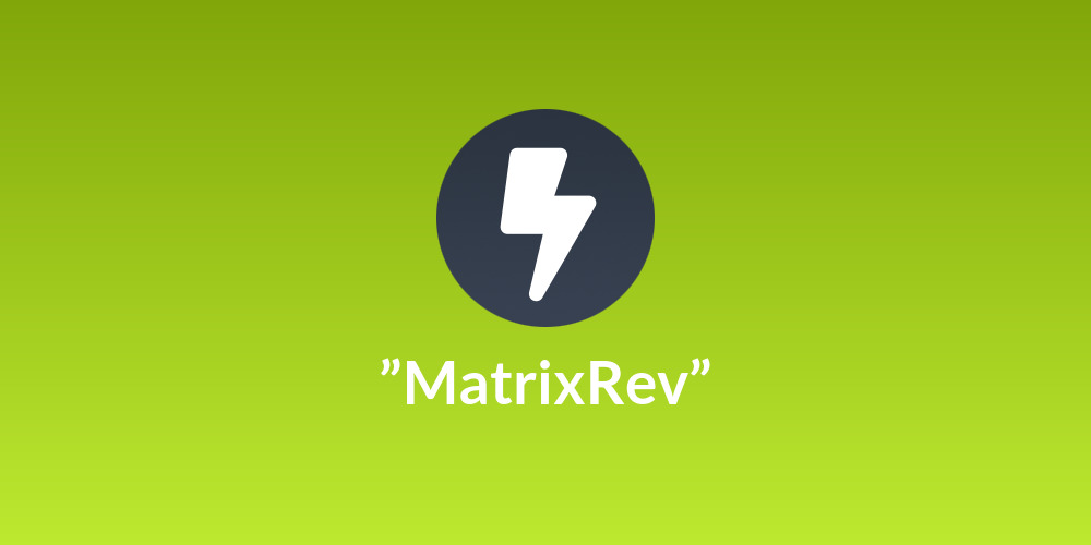 ”MatrixRev”