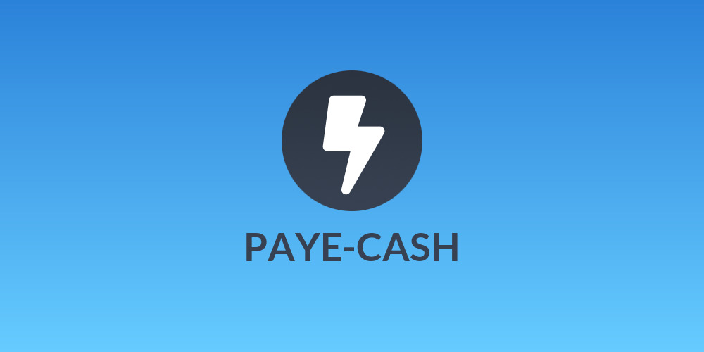 PAYE-CASH