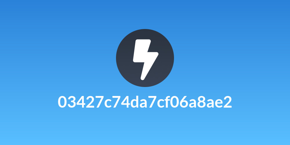 03427c74da7cf06a8ae2