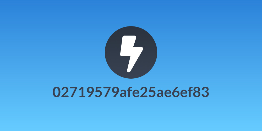 02719579afe25ae6ef83