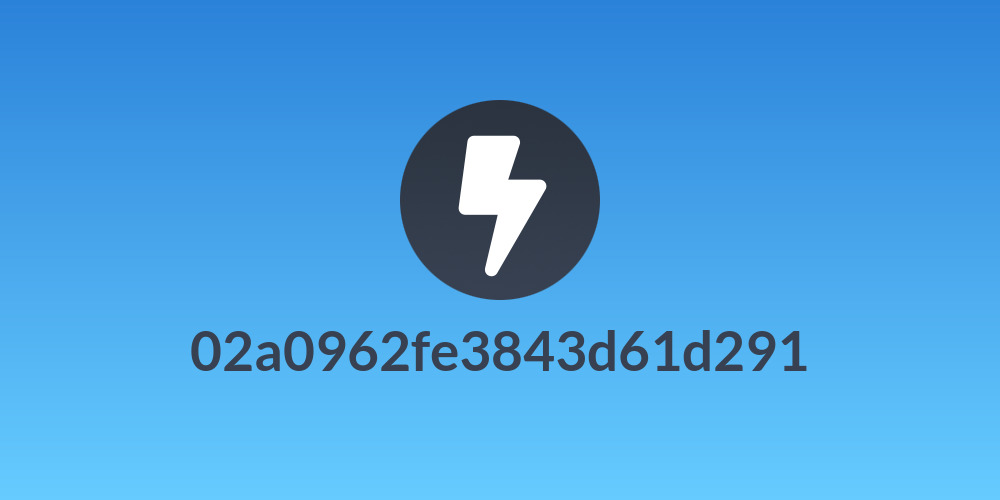 02a0962fe3843d61d291