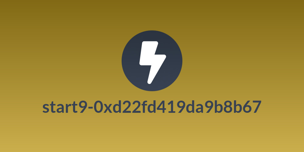 start9-0xd22fd419da9b8b67