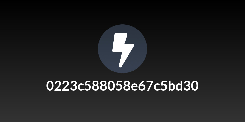 0223c588058e67c5bd30