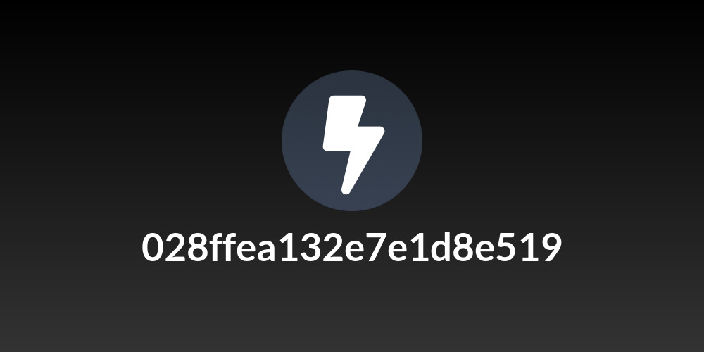 028ffea132e7e1d8e519