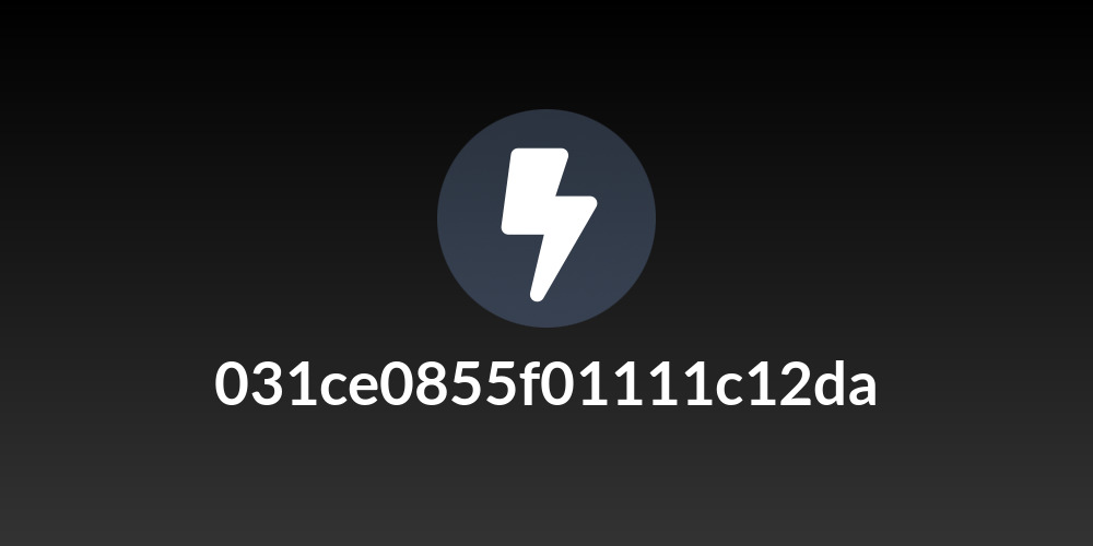031ce0855f01111c12da