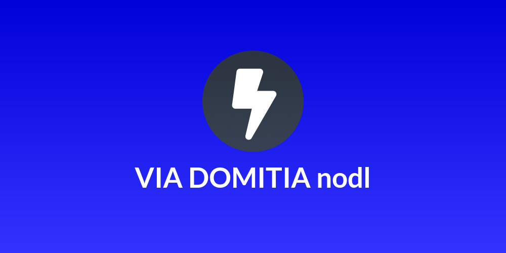 VIA DOMITIA nodl