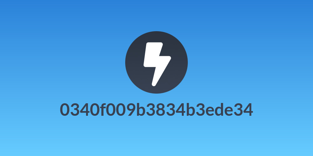0340f009b3834b3ede34