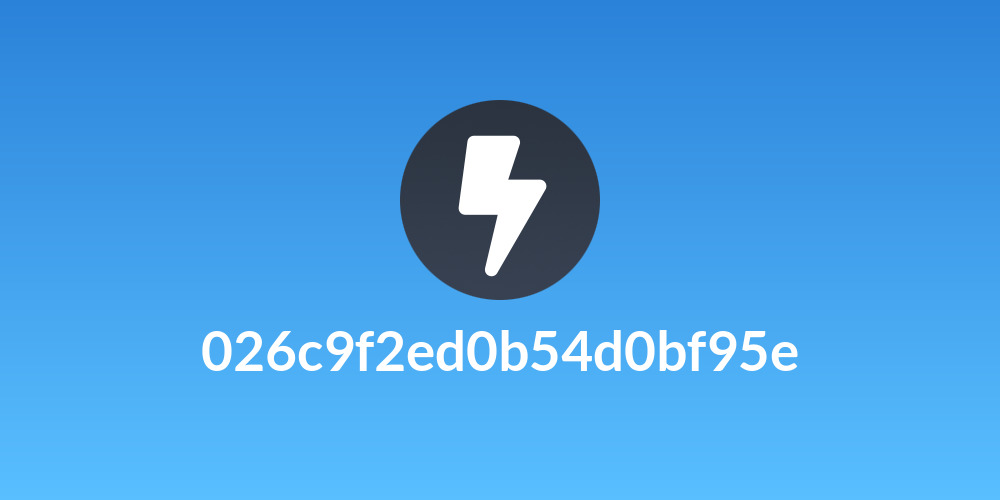 026c9f2ed0b54d0bf95e