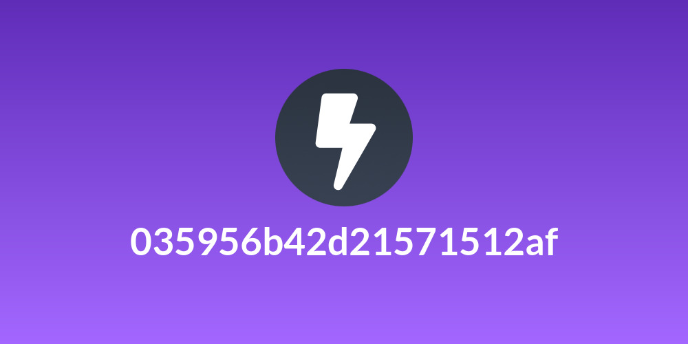 035956b42d21571512af