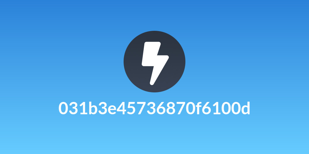 031b3e45736870f6100d