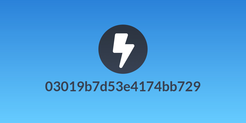 03019b7d53e4174bb729