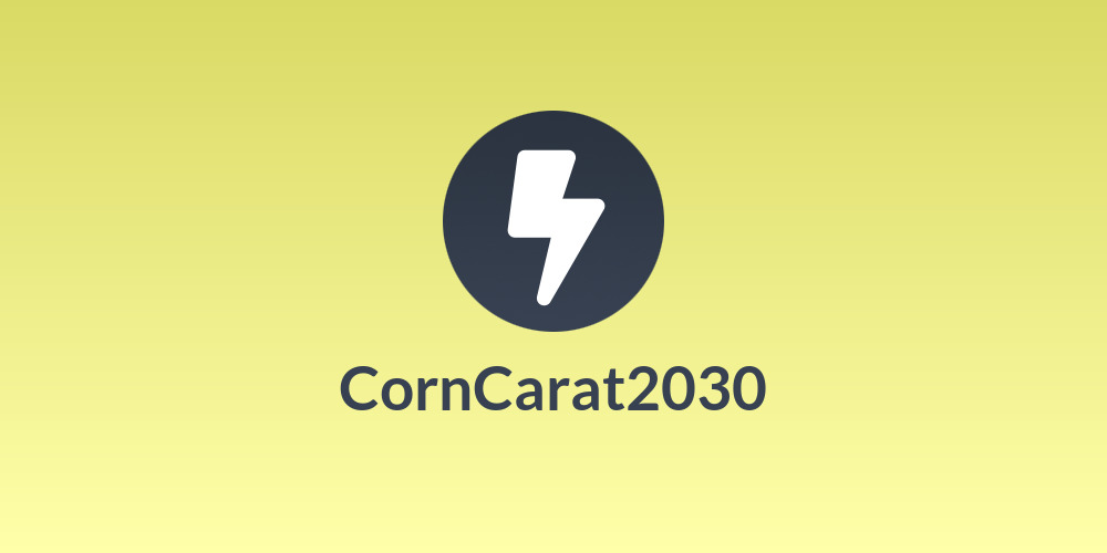 Corn🌽Carat2030