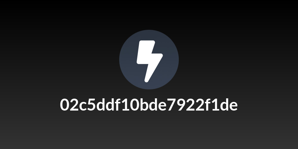 02c5ddf10bde7922f1de